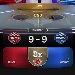 Hoe werkt Football Studio Dice live